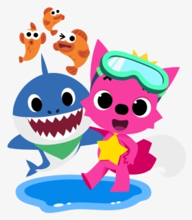 Pink Baby Shark Clipart Free Transparent Clipart ClipartKey