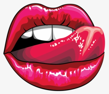 Lips Png Pop Art Biting Lip Free Transparent Clipart ClipartKey