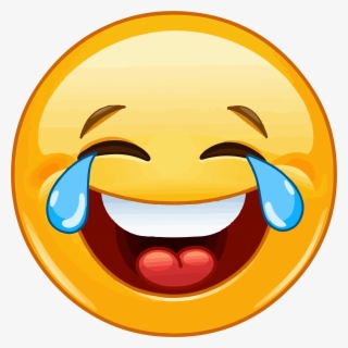 Laugh Vector - Laughing Emoji Iphone Png , Free Transparent Clipart