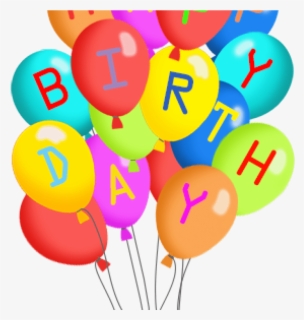 Balloon Clip Art - Happy Birthday Balloon Png , Free Transparent ...