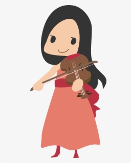 Clipart - Girl Playing Violin Clipart , Free Transparent Clipart ...