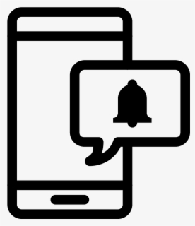 Transparent Notification Icon Png - Push Notification Icon Png , Free ...