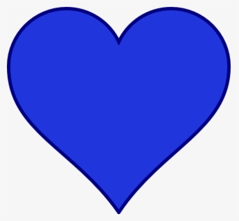 Free Blue Heart Clip Art With No Background Clipartkey