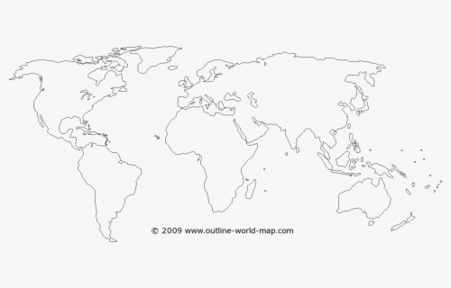 Free World Map Black And White Clip Art With No Background Clipartkey