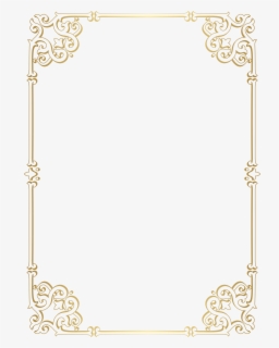 Transparent Decorative Shapes Png - Certificate Of Appreciation Border ...