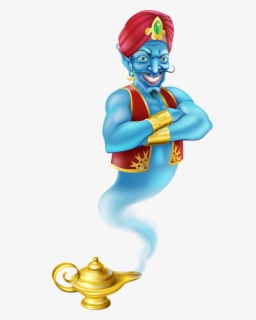 Aladdin Caricatura Genio Aladdin Png - Blue Genie Png Clipart Genio De La Lampara Free Transparent Clipart Clipartkey