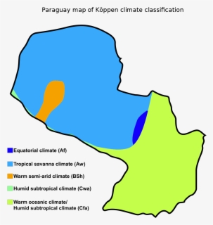 Windy Clipart Climate Weather - Paraguay Climate Map , Free Transparent