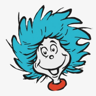 Thing 1 And Thing 2 Clipart , Png Download - Clip Art Dr Seuss Thing 1 ...