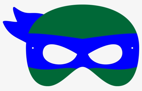 Mask Clipart Ninjago - Teenage Mutant Ninja Turtle Leonardo Mask Cutout ...