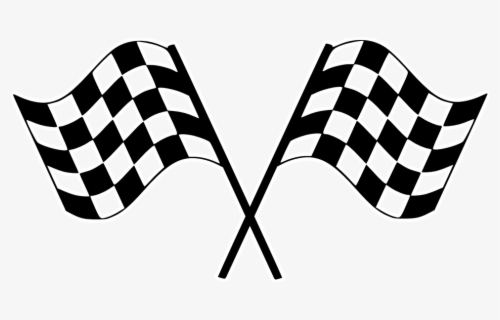 Finish Line Clipart Checkerboard - Checkered Flags Png , Free ...