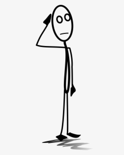 Stick Figure Thinking , Free Transparent Clipart - ClipartKey