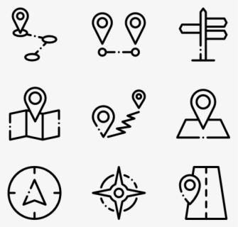 Location - Route Icon Svg , Free Transparent Clipart - ClipartKey