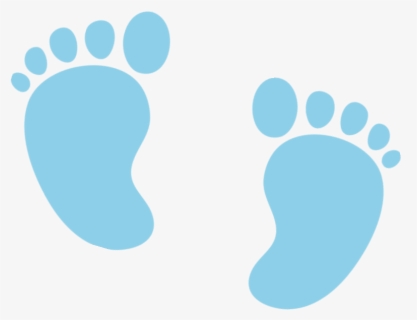 Download Free Baby Footprints Black Clip Art With No Background Clipartkey