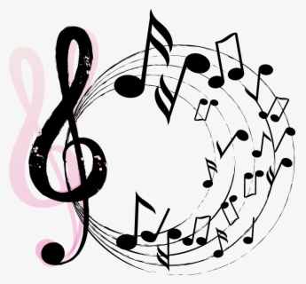 Music Notes Png - Wavy Music Staff , Free Transparent Clipart - ClipartKey