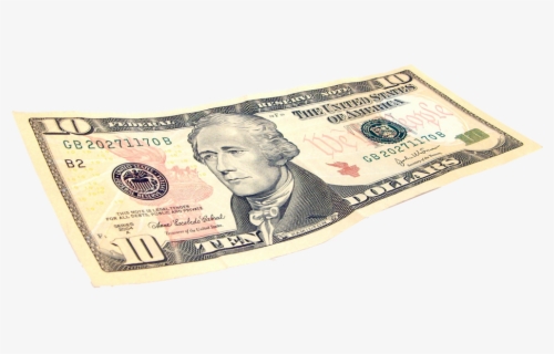 $10 Png Bill - 10 Dollar Bill Transparent , Free Transparent Clipart ...