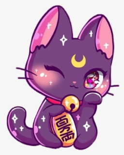 Wiccan Cat Clipart - Sailor Moon Cat Png , Free Transparent Clipart