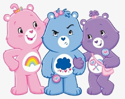 sad blue care bear