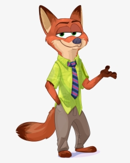 Transparent Nick Wilde Png - Zootopia Nick Wilde Png , Free Transparent ...