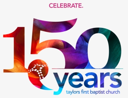 150 Years Church Anniversary Clipart - Church Celebrating 150 Years ...