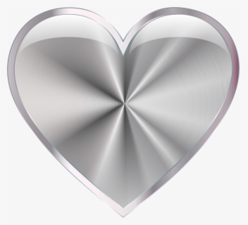 Clipart - Transparent Silver Heart Png , Free Transparent Clipart ...