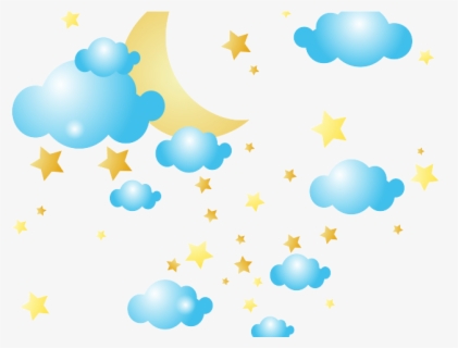 free starry night clip art with no background clipartkey