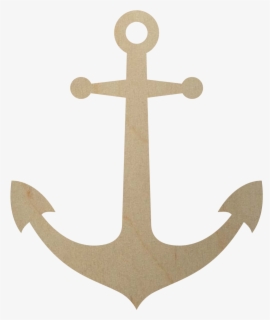 Wooden Archives Woodencutouts Com Unfinished Anchor - Anchor Icon ...