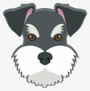 Schnauzer Clipart Face - Schnauzer Silhouette Clip Art , Free 