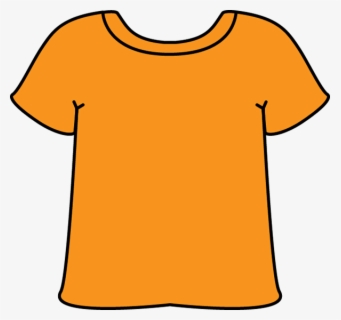 Collection Of Clothes Clipart No Background High Quality - Orange T ...