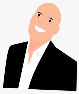 Business Man Suit Smiling Clipart Vector Graphic Homem Desenho Sorrindo Png Free Transparent Clipart Clipartkey