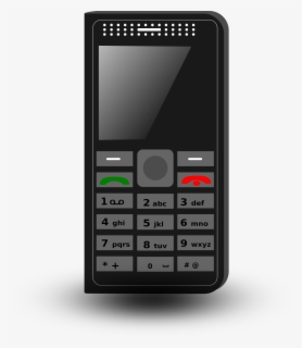 Cell Phone Free To Use Cliparts - Old Cell Phone Transparent , Free ...