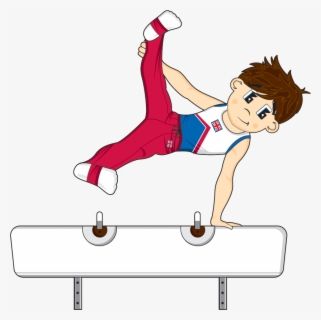 Boys Gymnastics Cliparts - Cartoon Gymnast Clip Art , Free Transparent ...