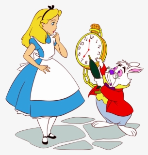 28 Collection Of White Rabbit Alice In Wonderland Clipart - Alice In ...