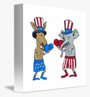 Clip Art Democrat Donkey Republican Elephant Demokraten Esel Elefant Demokraten Free Transparent Clipart Clipartkey