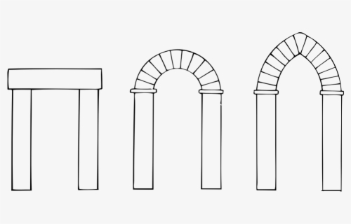 Tipos De Arcos Romanos , Free Transparent Clipart - ClipartKey