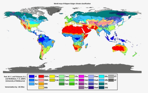 Koppen Climate Map Mexico , Free Transparent Clipart - Clipartkey