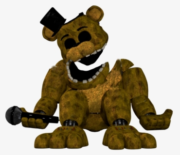 Crowded Golden Freddy - Fnaf Golden Freddy Full Body , Free Transparent 