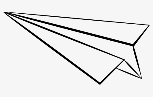 White Paper Planplane Png Image - Paper Airplane Dotted Lines , Free ...