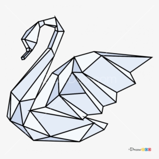 Clip Art How To Draw Swan - Swan Geometric , Free Transparent Clipart ...