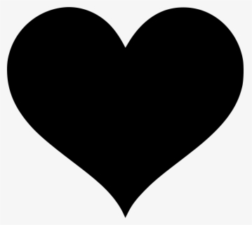 Clip Art Shape Images Brushes - Transparent Background Heart Png Black ...
