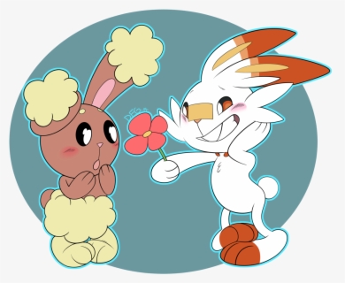 Scorbunny And Buneary , Free Transparent Clipart - ClipartKey