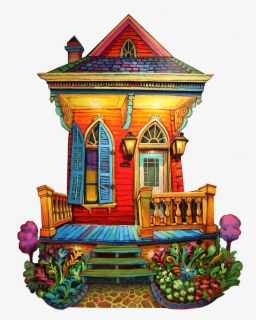 Creative Dream House Drawing Free Transparent Clipart Clipartkey