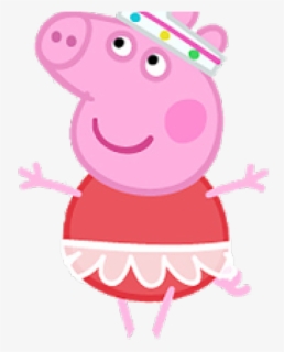 Peppa Pig Characters Free Transparent Clipart Clipartkey - piggy reindeer roblox