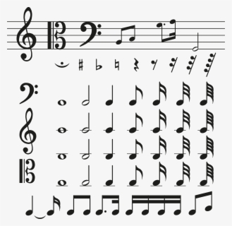 Printable Music Note Symbol Stunning Symbols Free Clip - Music Symbols ...