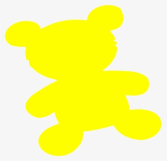 Cartoon,yellow,teddy Bear,clip Art,line,animal - Rilakkuma Png , Free ...