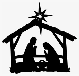 Download Free Nativity Silhouette Clip Art With No Background Clipartkey