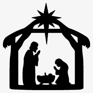 Download Free Nativity Silhouette Clip Art With No Background Clipartkey