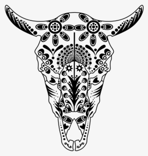 Longhorn Skull Drawing At Getdrawings - Cow Skull Coloring Pages , Free ...