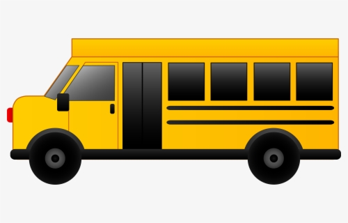 Transportation Clipart School Bus - Shuttle Bus Clipart Free , Free