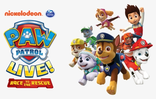 Paw Patrol Live - Transparent Background Paw Patrol Png , Free ...