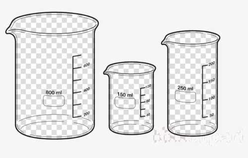 Beaker Diagram Drawing Transparent Image Clipart Free - Retroverted ...